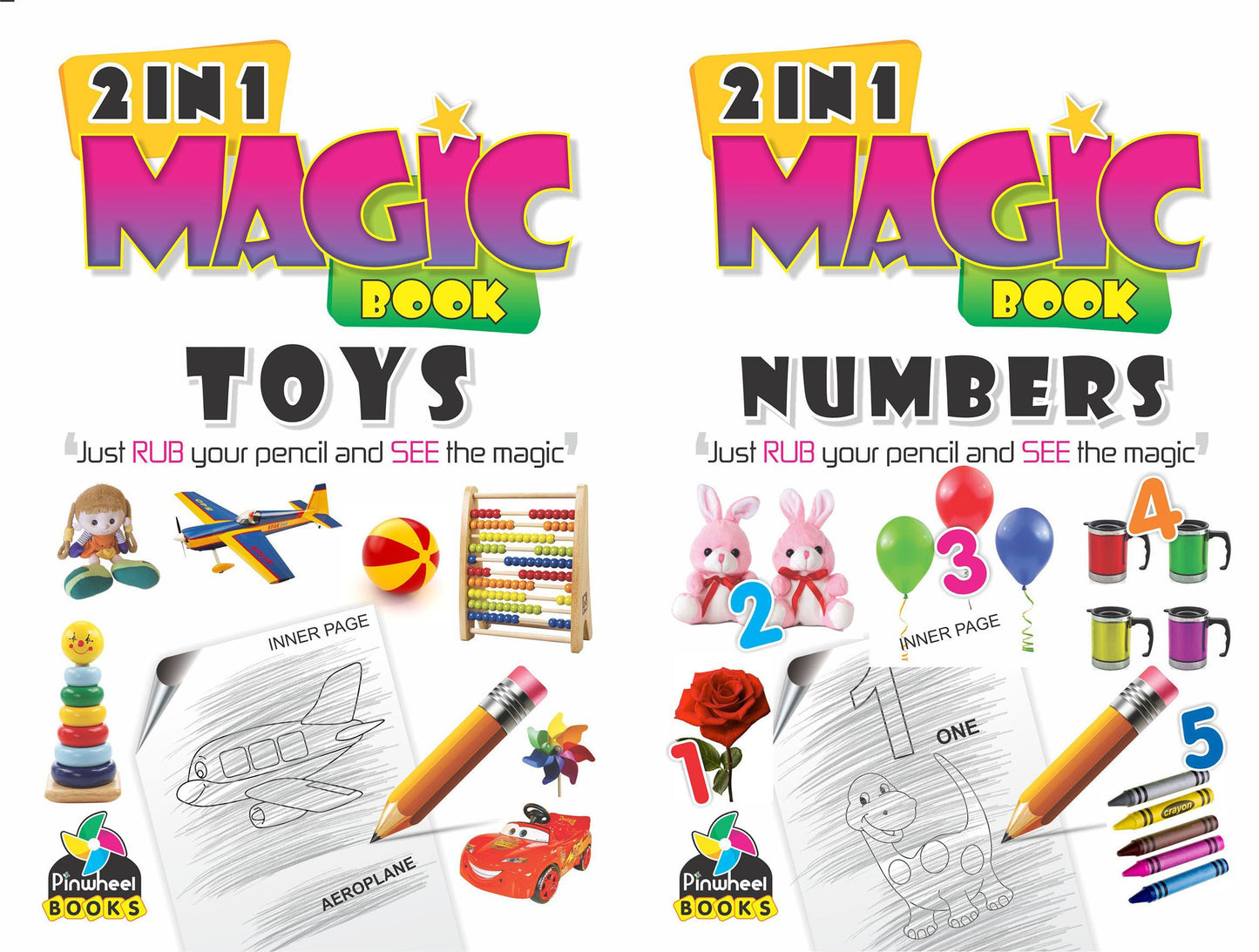 2 In 1 Magic Book Numbers & Toys