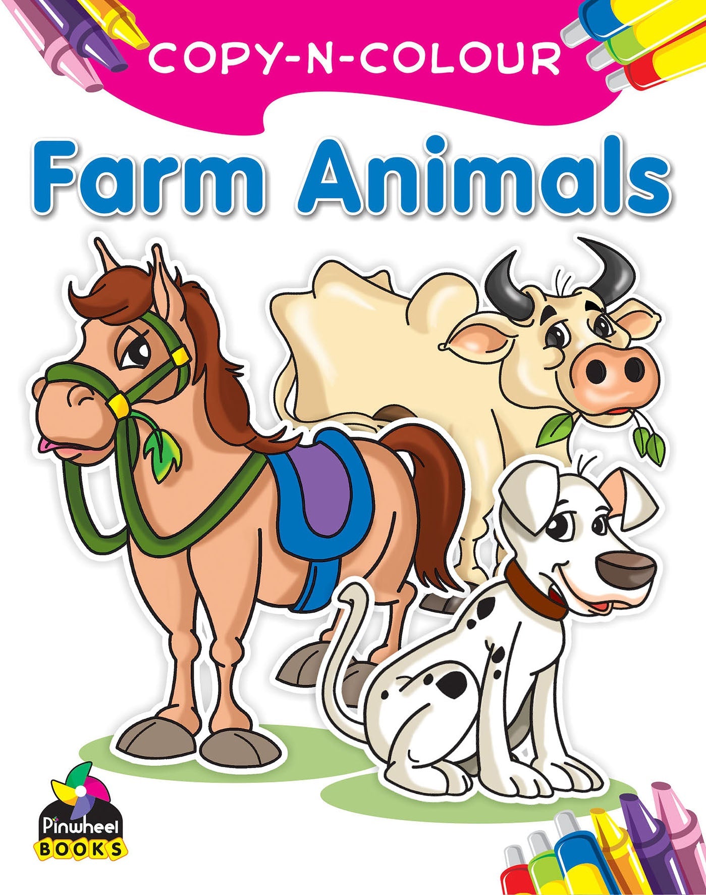 Copy N Colour Farm Animals