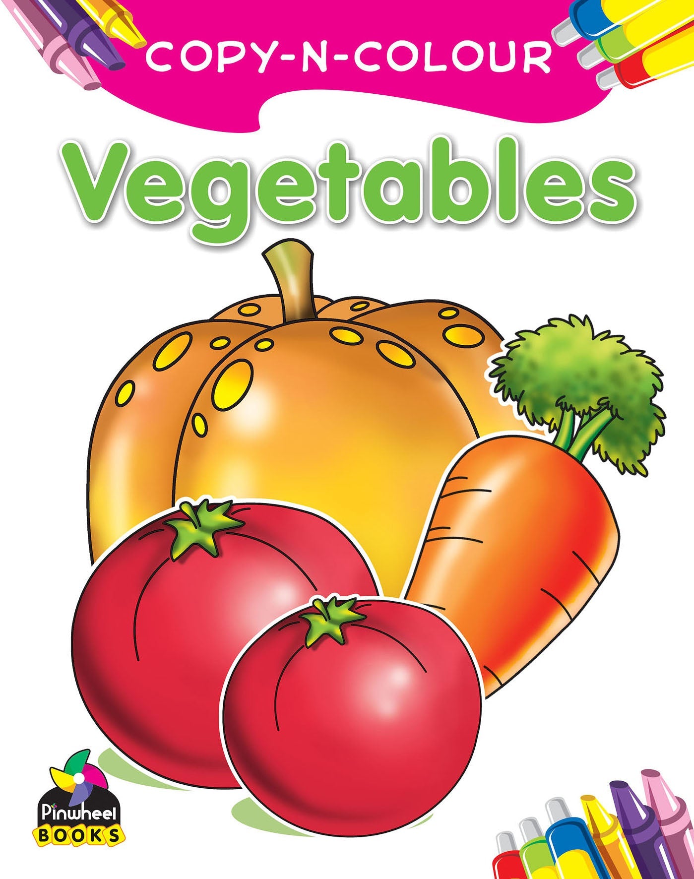 Copy N Colour Vegetables