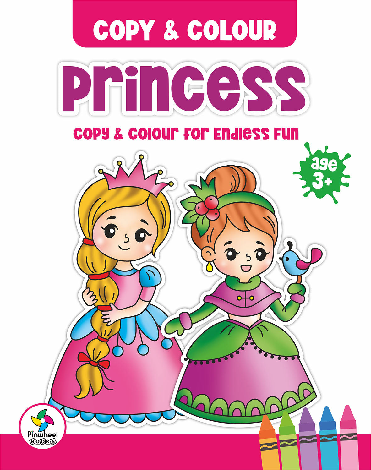 Copy & Colour Princess