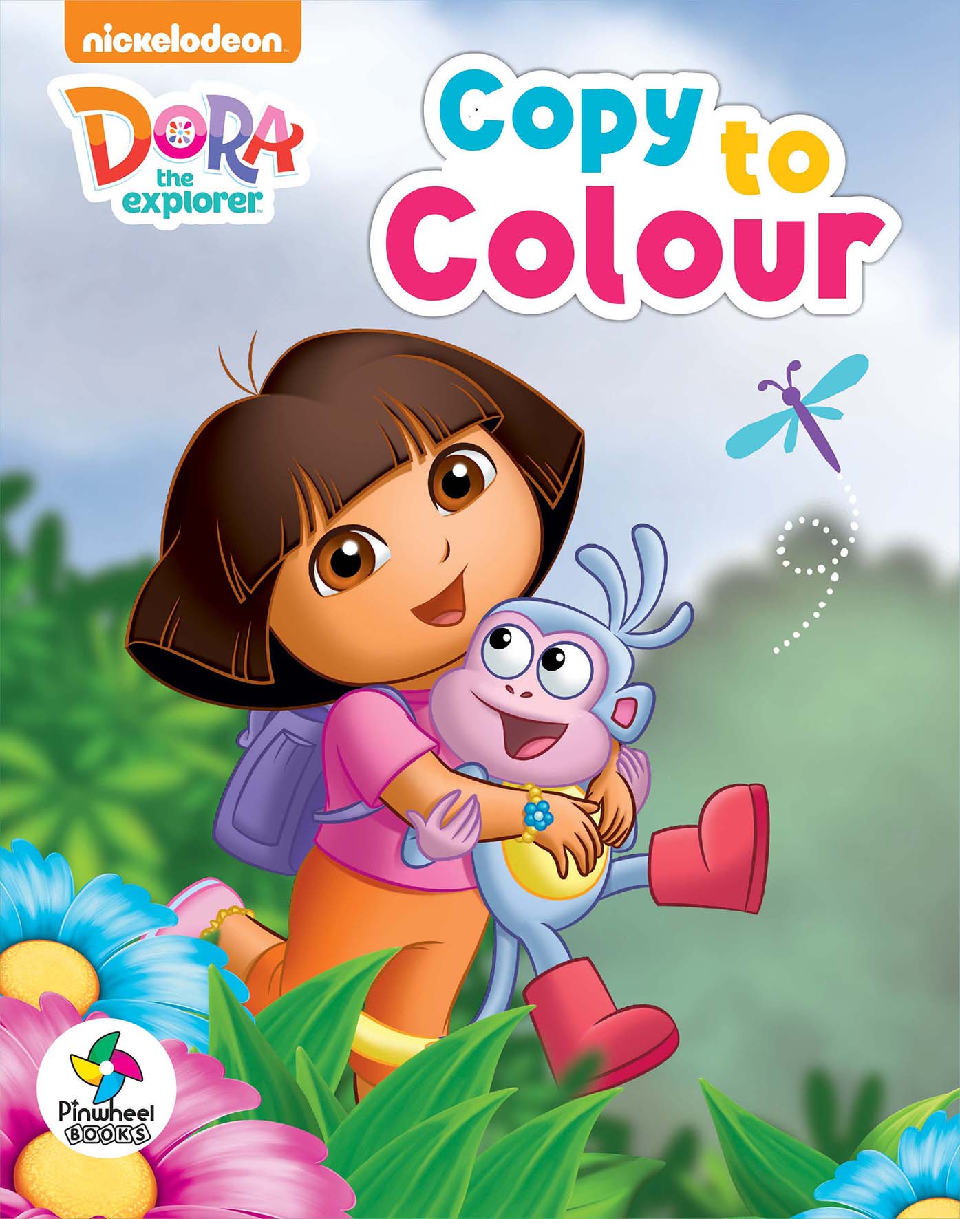 Dora The Explorer Copy To Colour