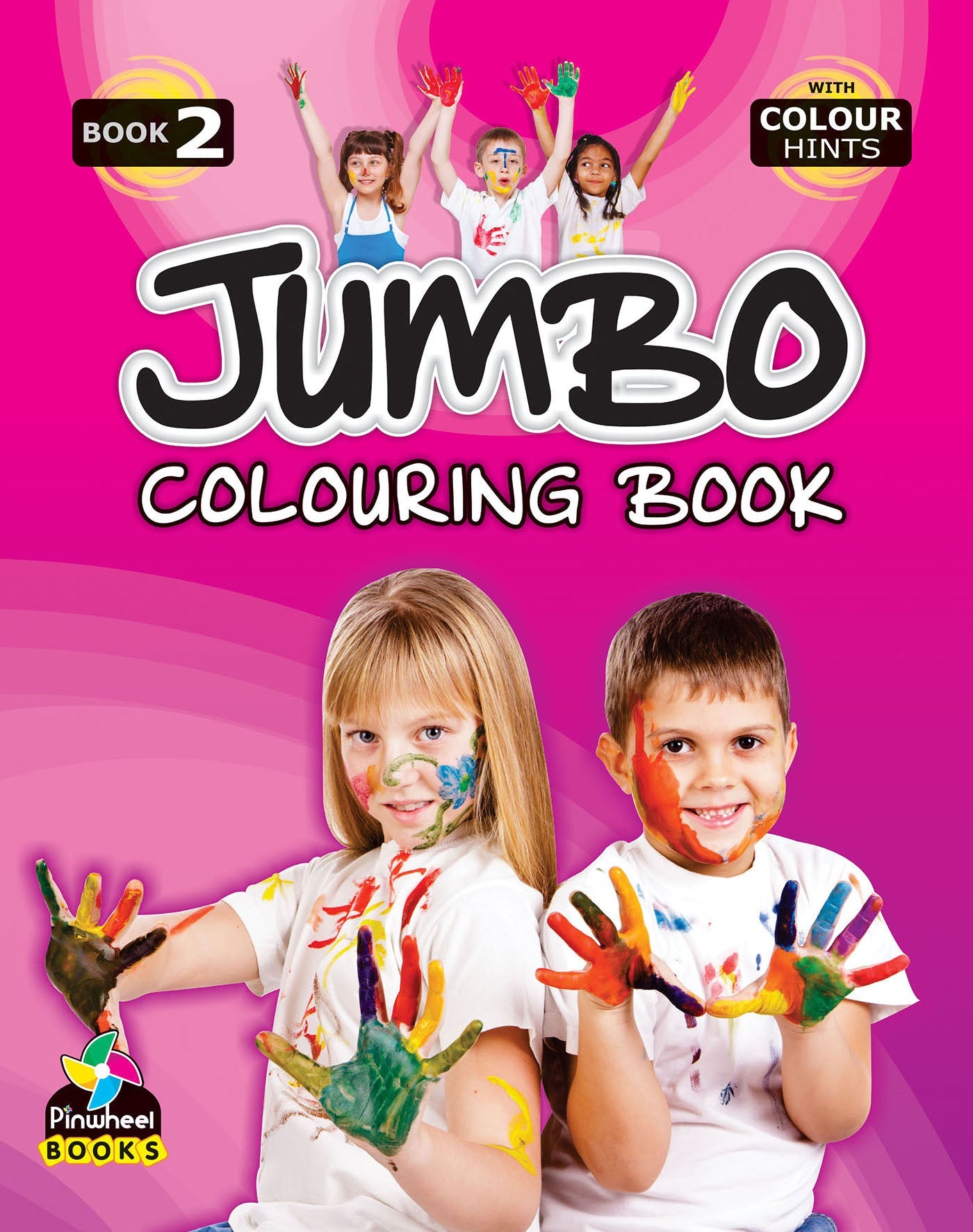 Jumbo Colouring Book-2 With Colour Hints