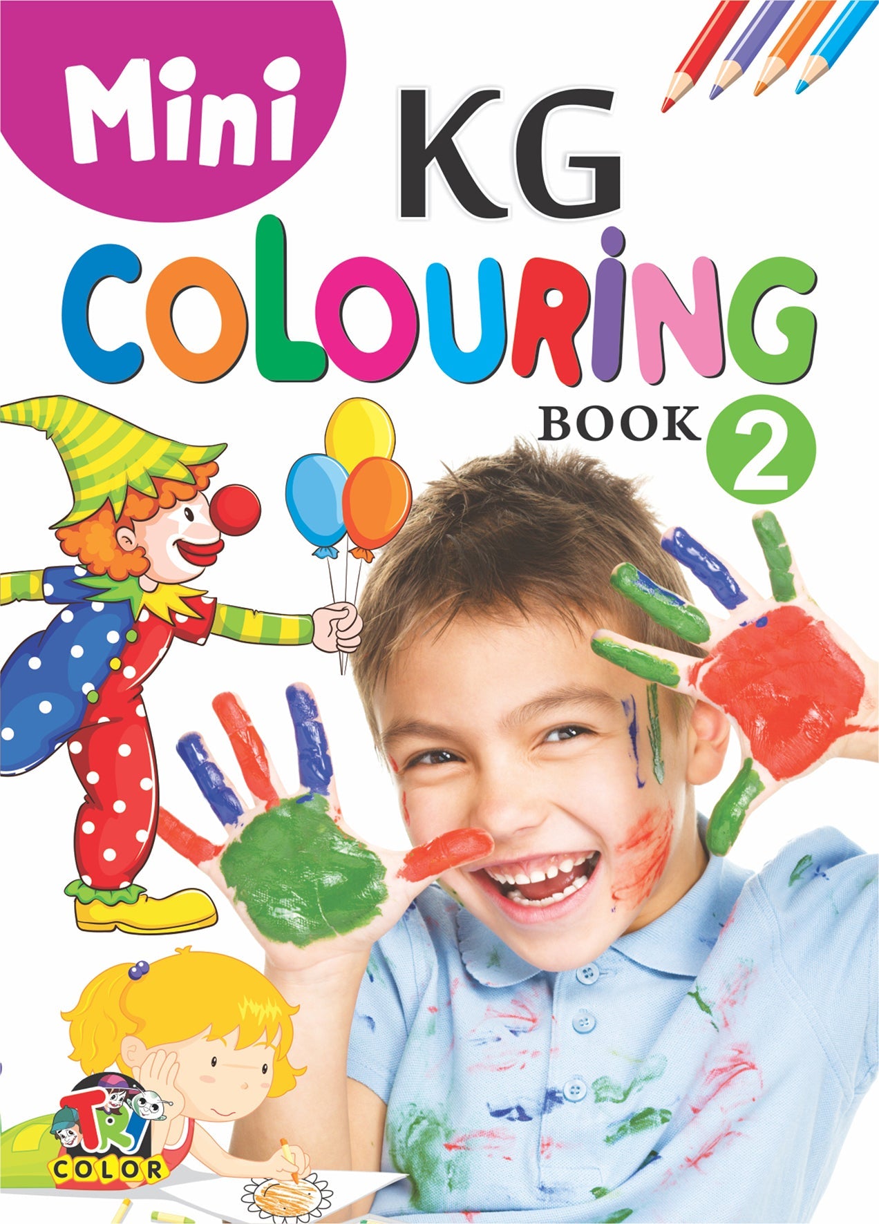 Mini Kg Colouring Book 2
