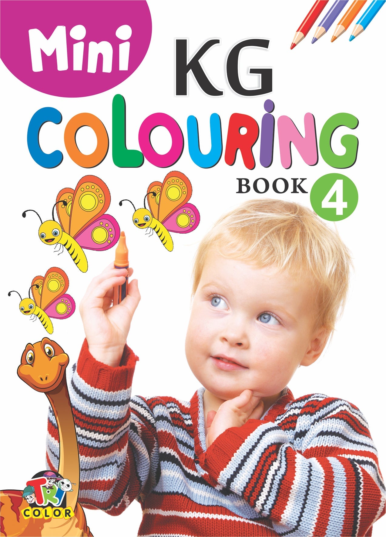 Mini Kg Colouring Book 4