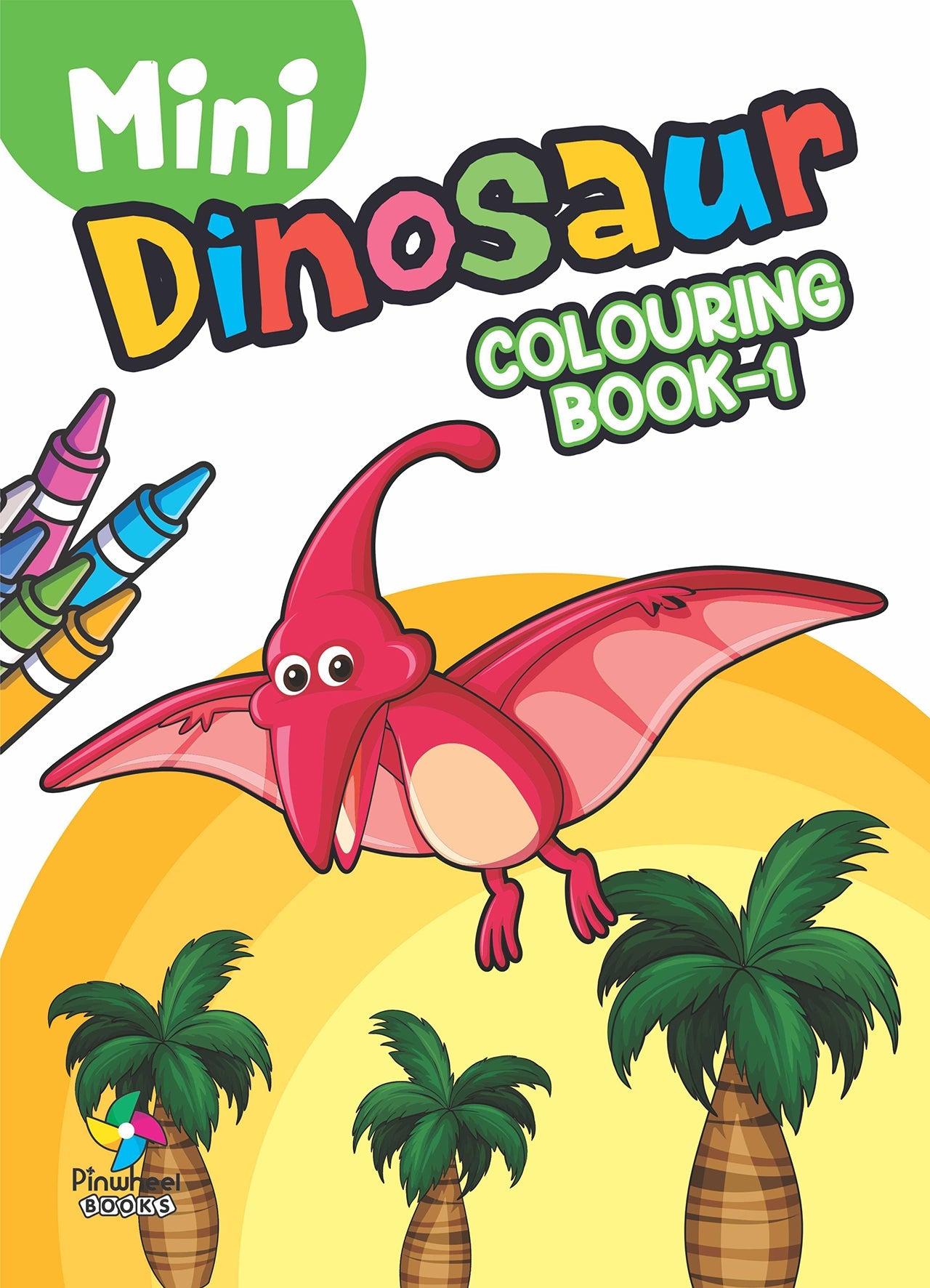 Mini Dinosaur Colouring Book 1