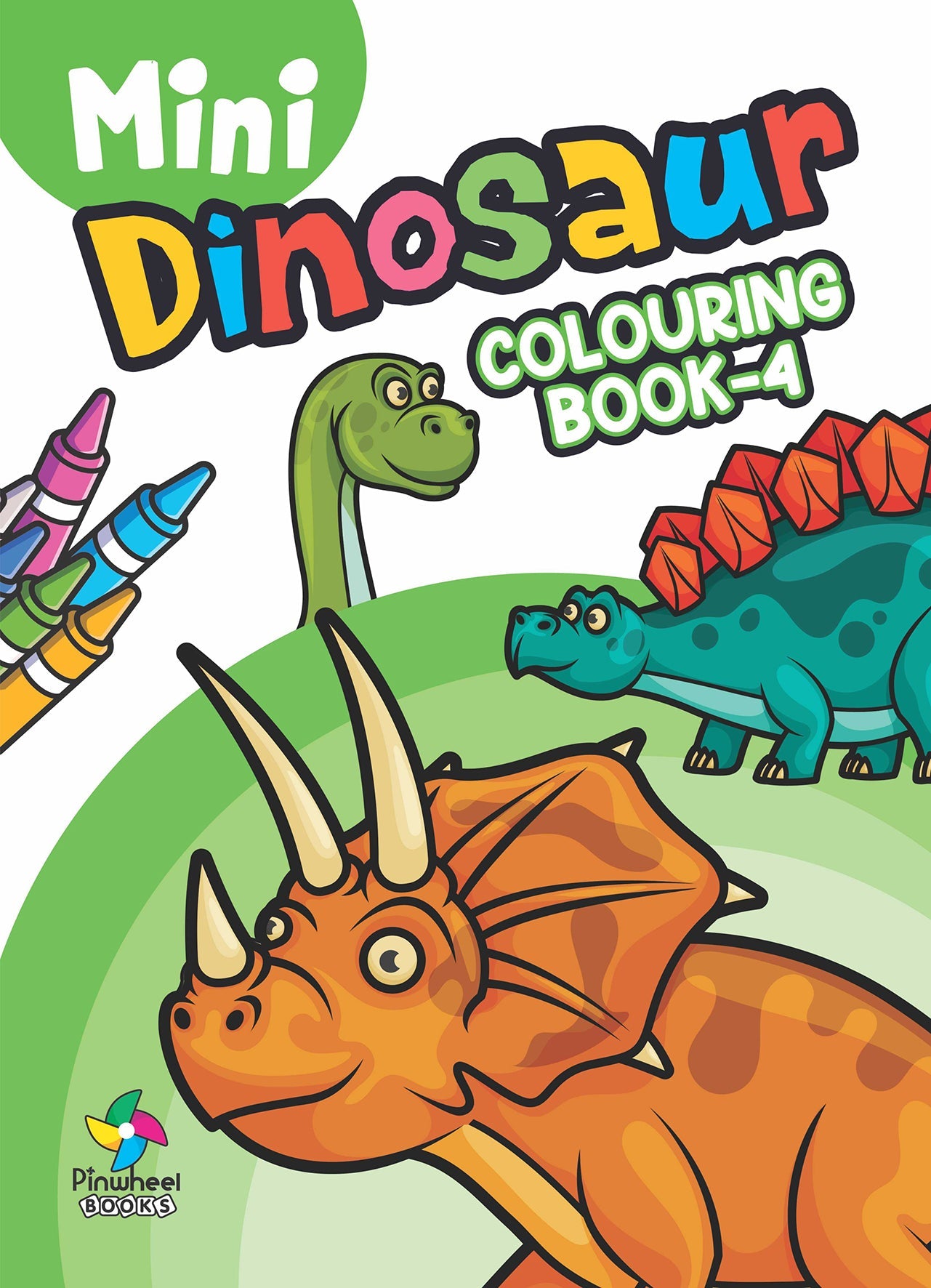 Mini Dinosaur Colouring Book 4