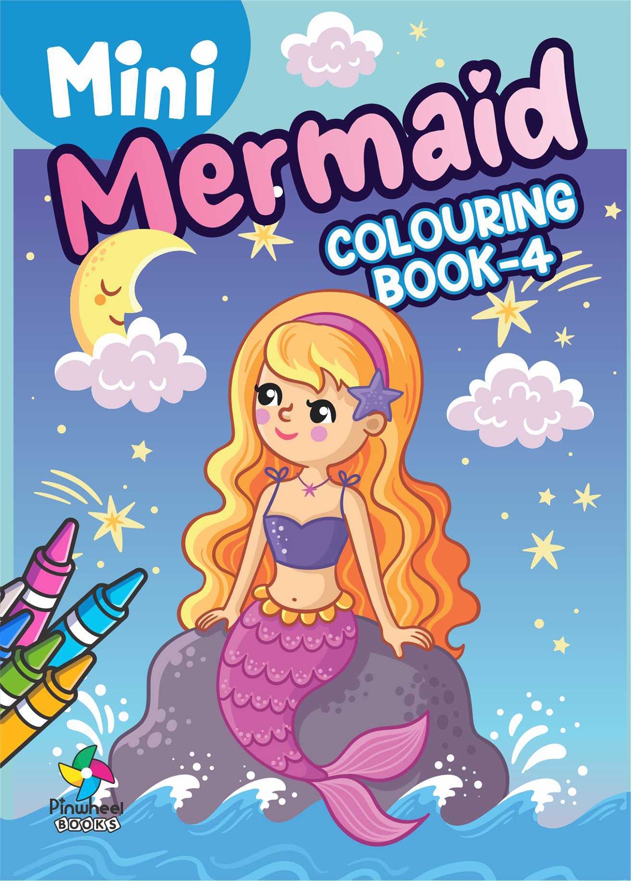 Mini Mermaid Colouring Book 4