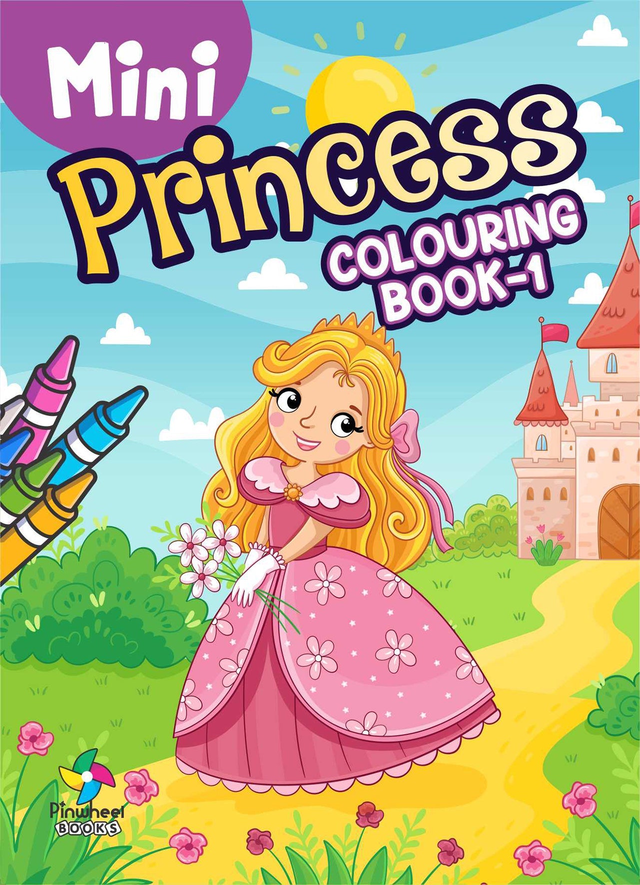 Mini Princess Colouring Book 1