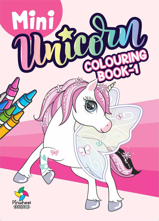 Mini Unicorn Colouring Book 1