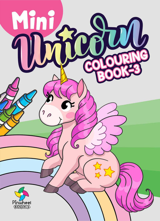 Mini Unicorn Colouring Book 3