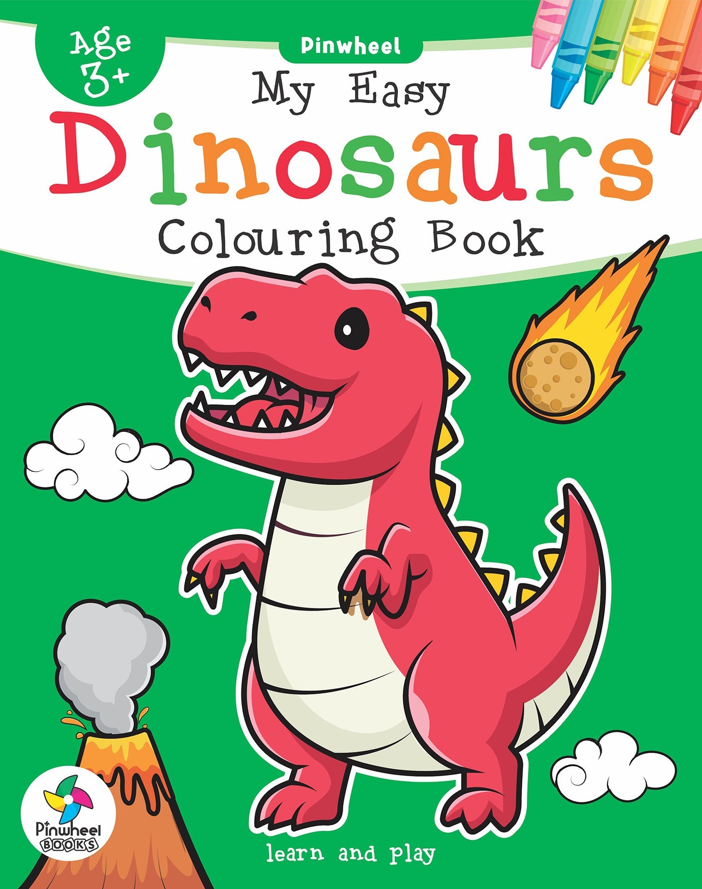 My Easy Colouring Book Dinosaur