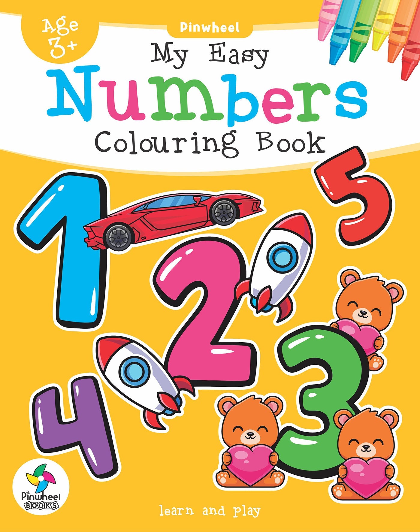 My Easy Colouring Book Numbers