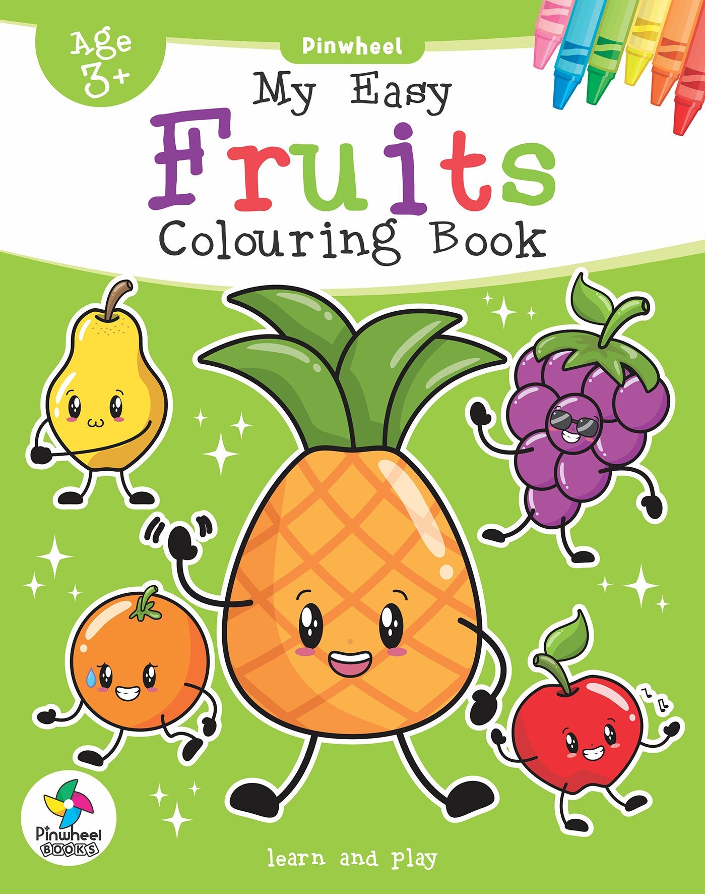 My Easy Colouring Book Fruits