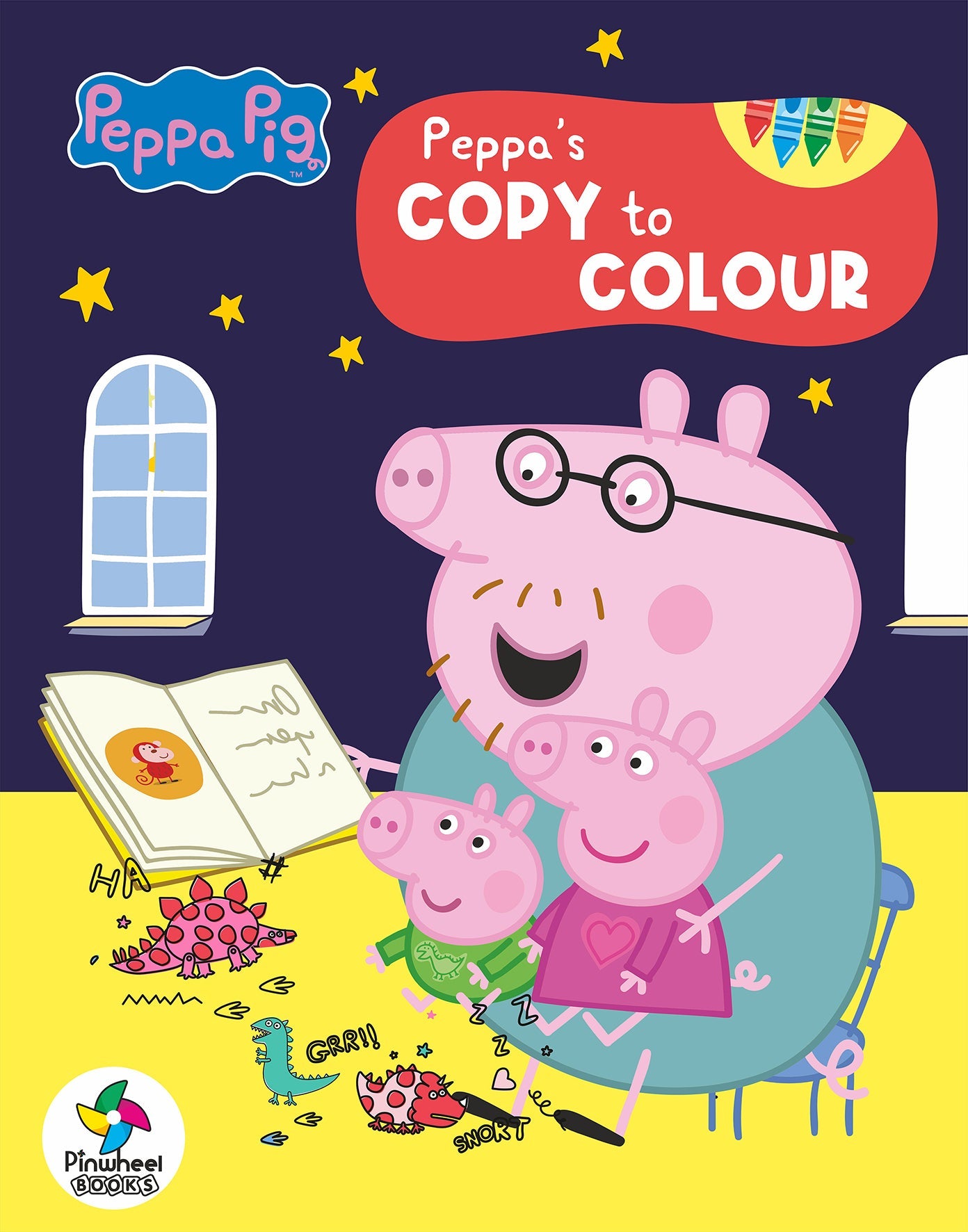 Peppa's Copy To Colour