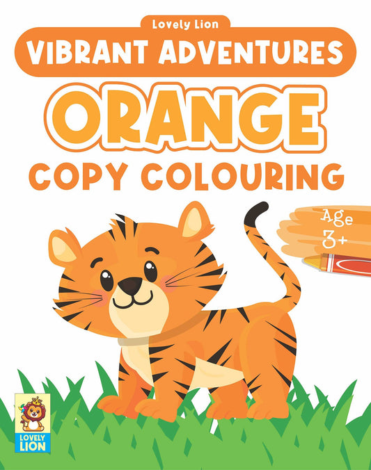 Vibrant Adventues Orange Copy Colouring
