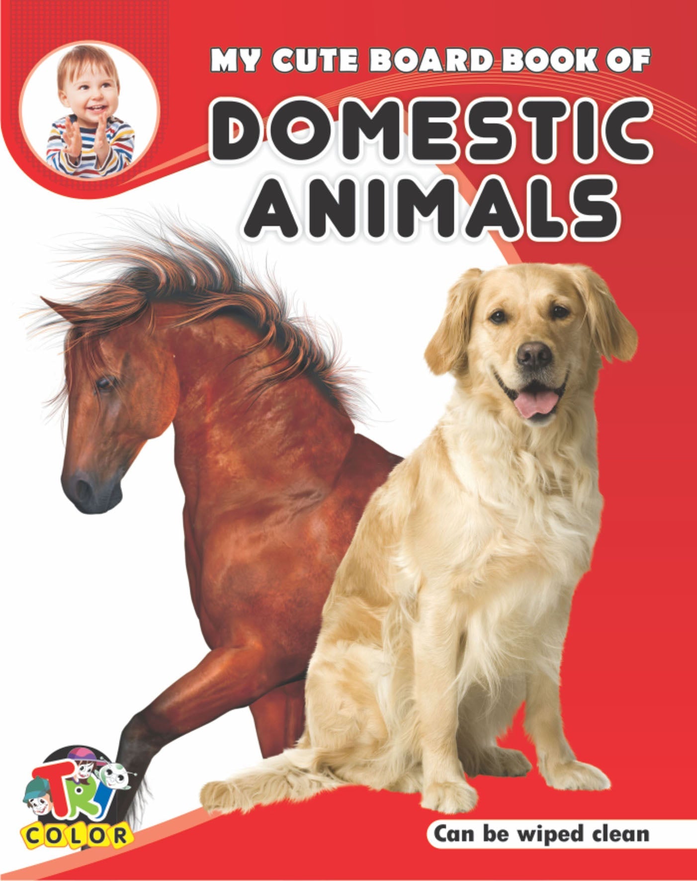 My Cute Board Book Of Domestic Animals