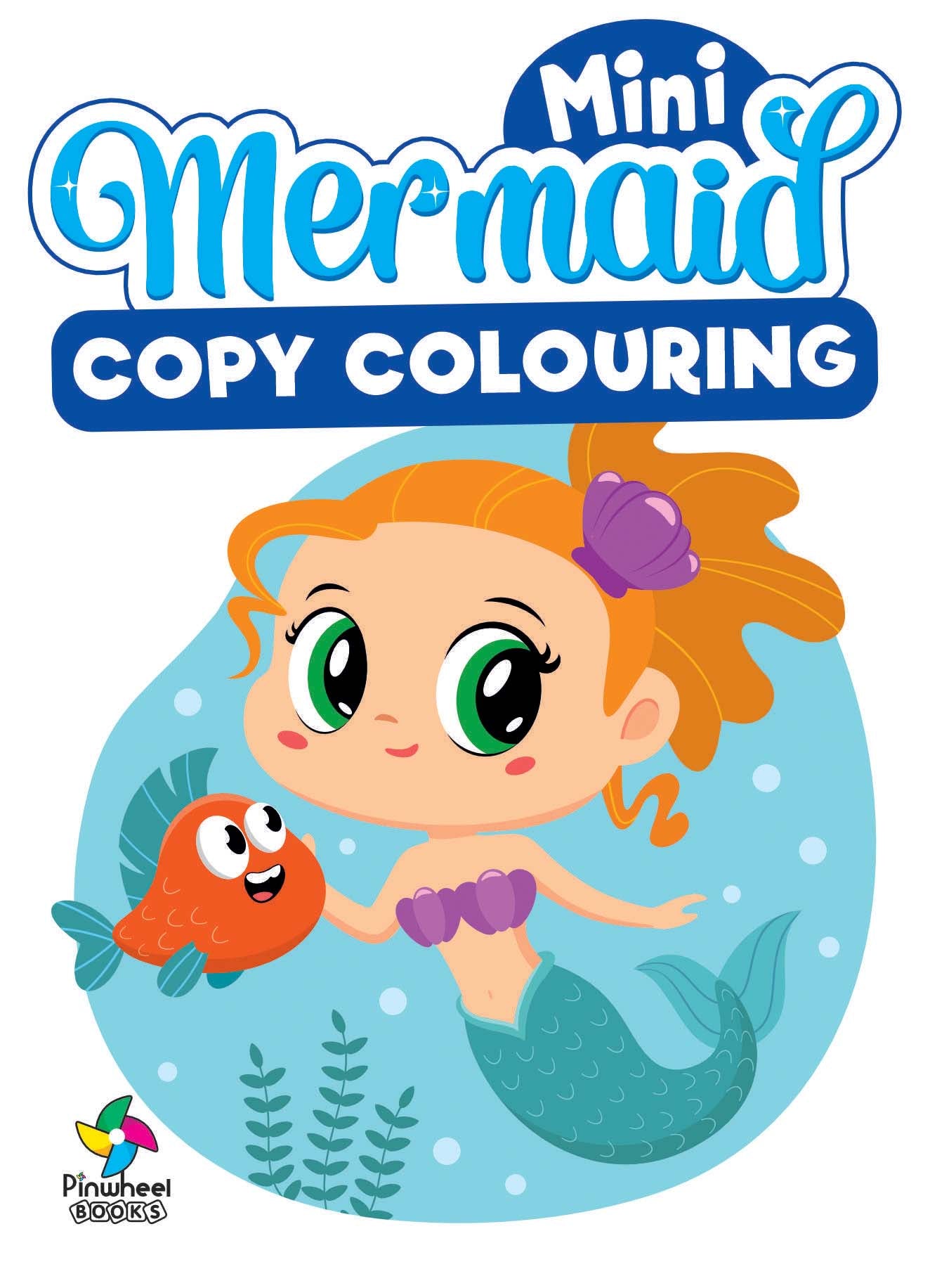 MINI COLOURING PAD MERMAID