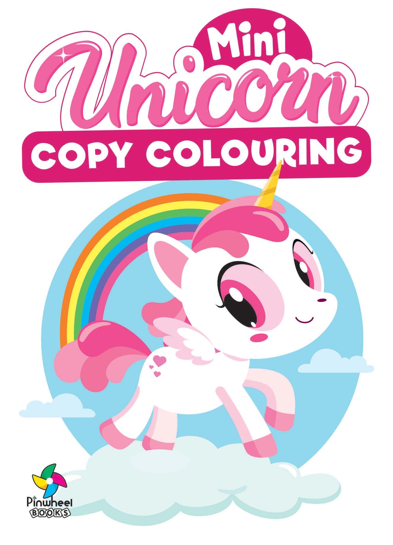 MINI COLOURING PAD UNICORN