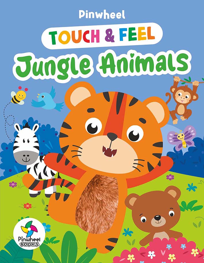 TOUCH & FEEL JUNGLE ANIMALS