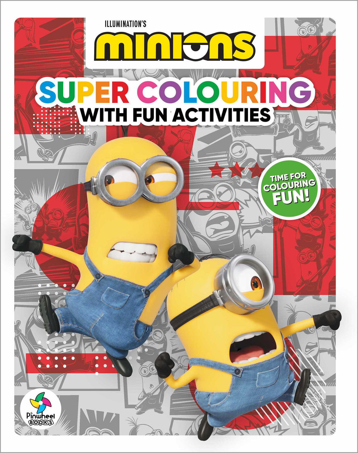 MINIONS SUPER COLOURING WITH FUN ACTIVITIES