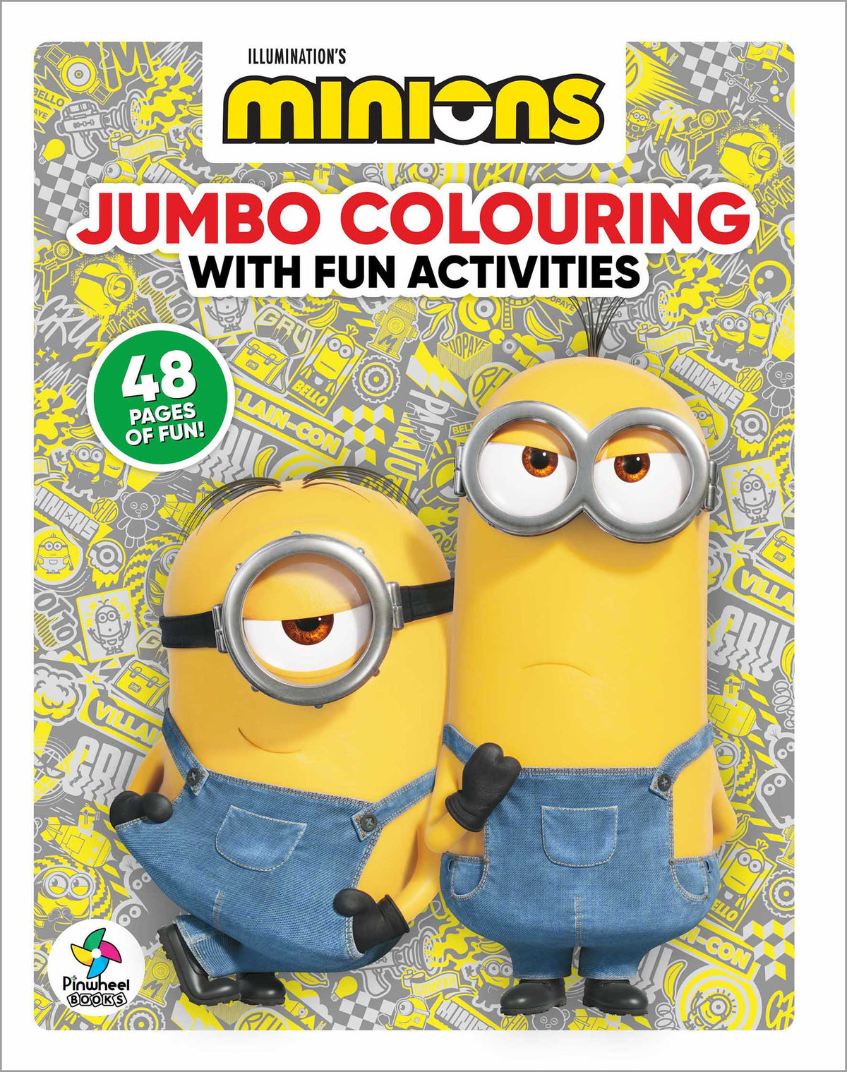 MINIONS JUMBO COLOURING WITH FUN ACTIVITIES