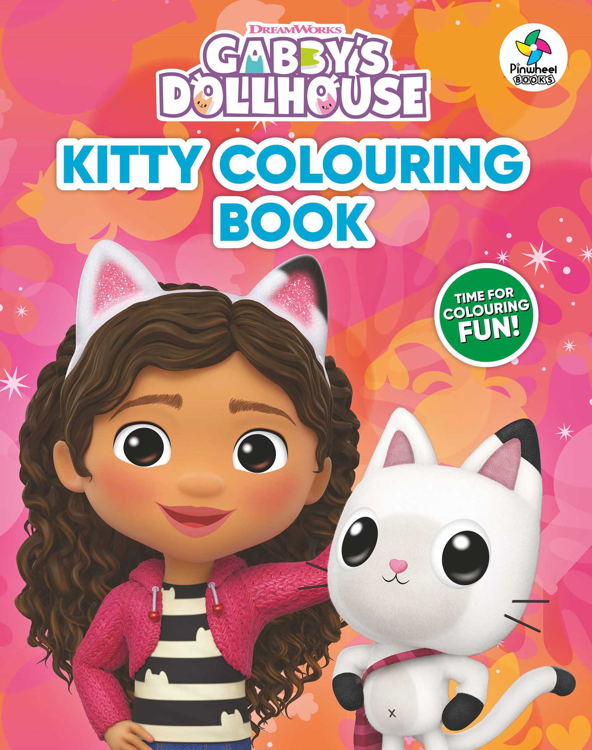 GABBY'S DOLLHOUSE KITTY COLOURING BOOK