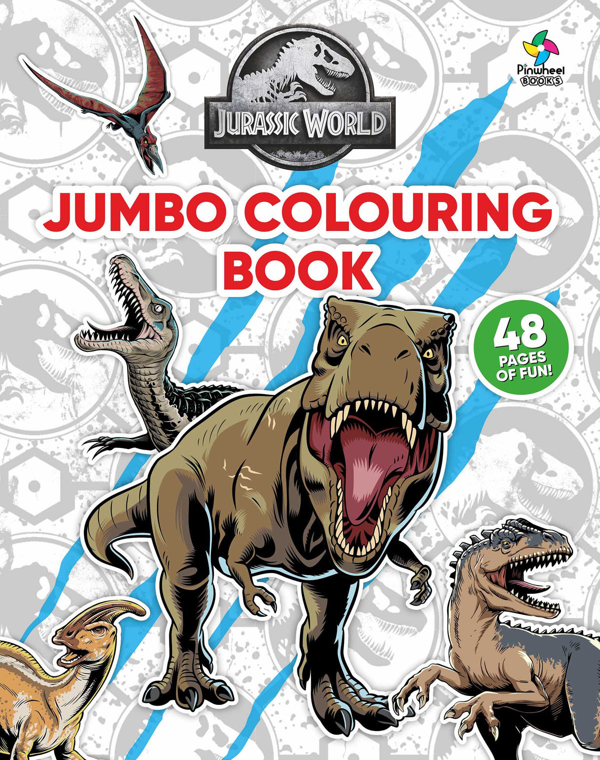 JURASSIC WORLD JUMBO COLOURING BOOK