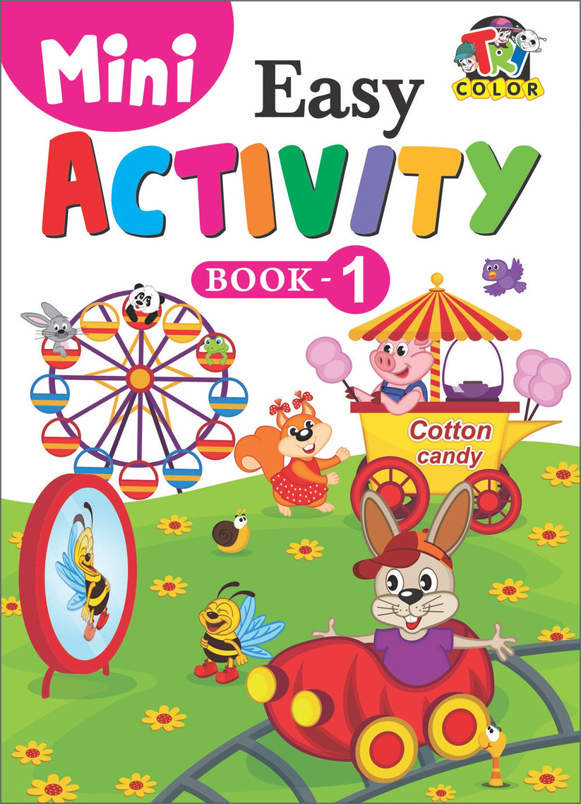 Mini Easy Activity Book 1 | Pinwheel Books