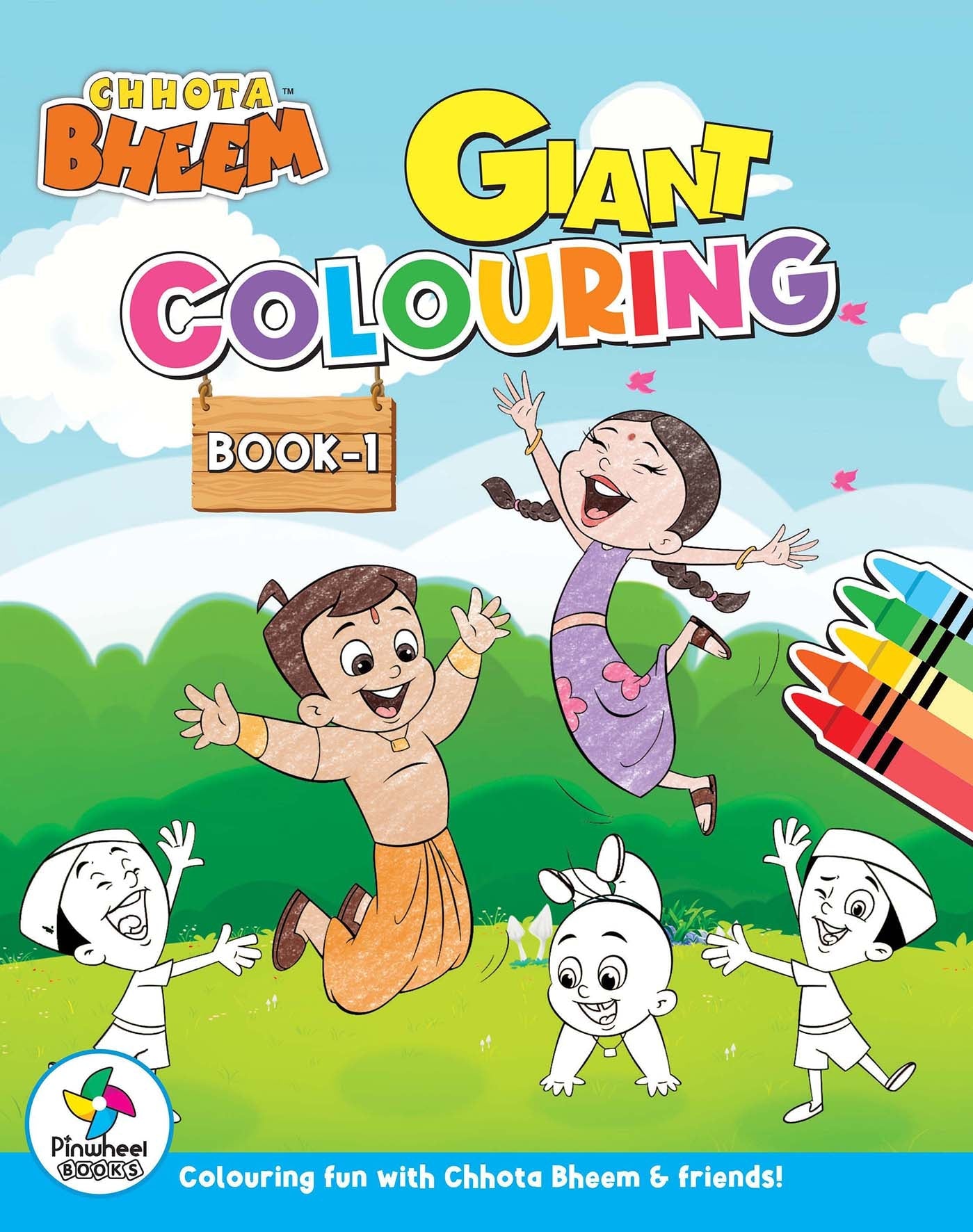 Chhota Bheem Giant Colouring Book-1