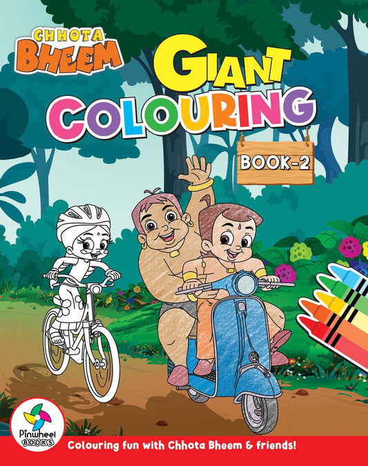 Chhota Bheem Giant Colouring Book-2