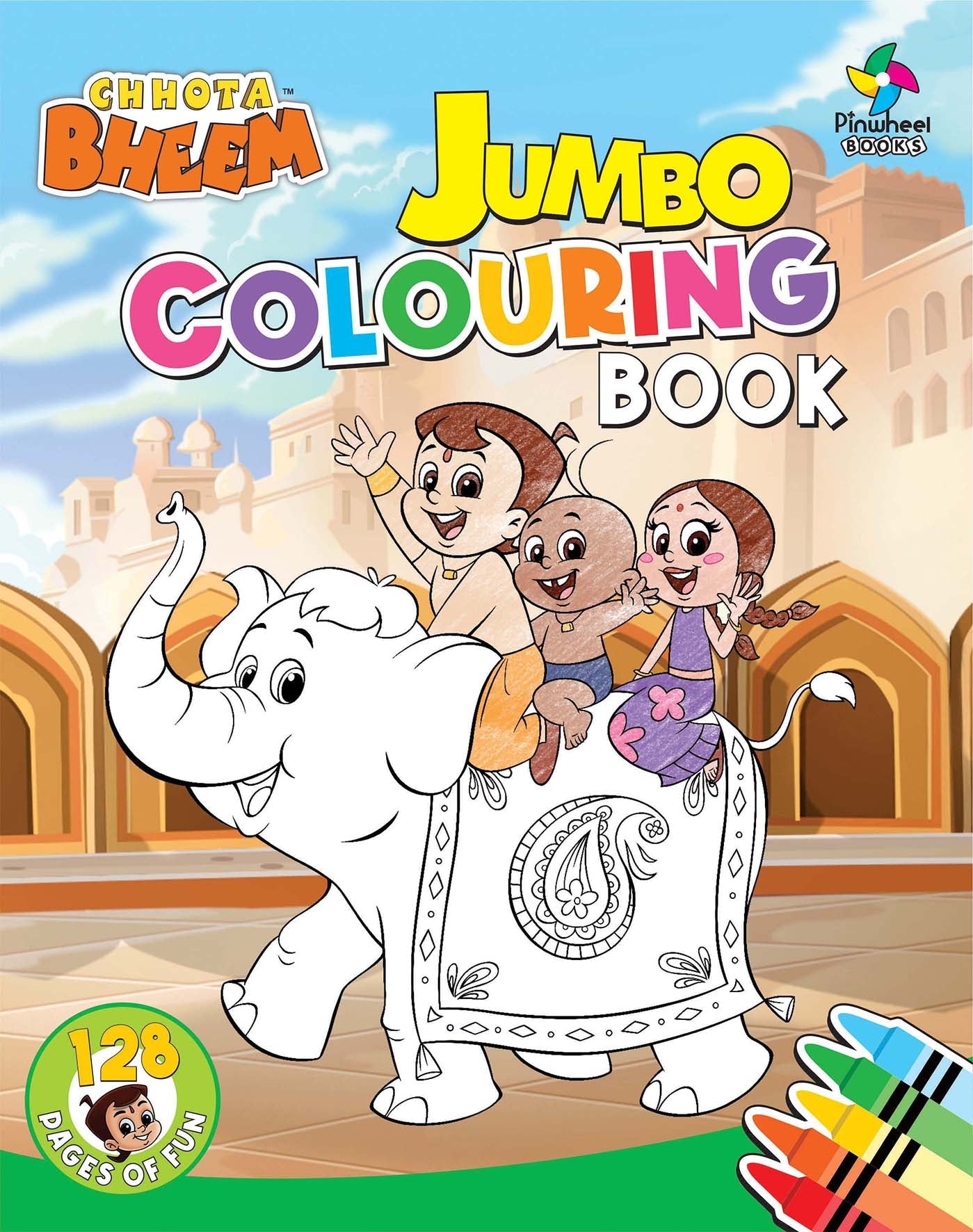 Chhota Bheem Jumbo Colouring Book