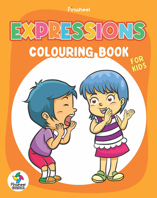 Expressions Colouring Book