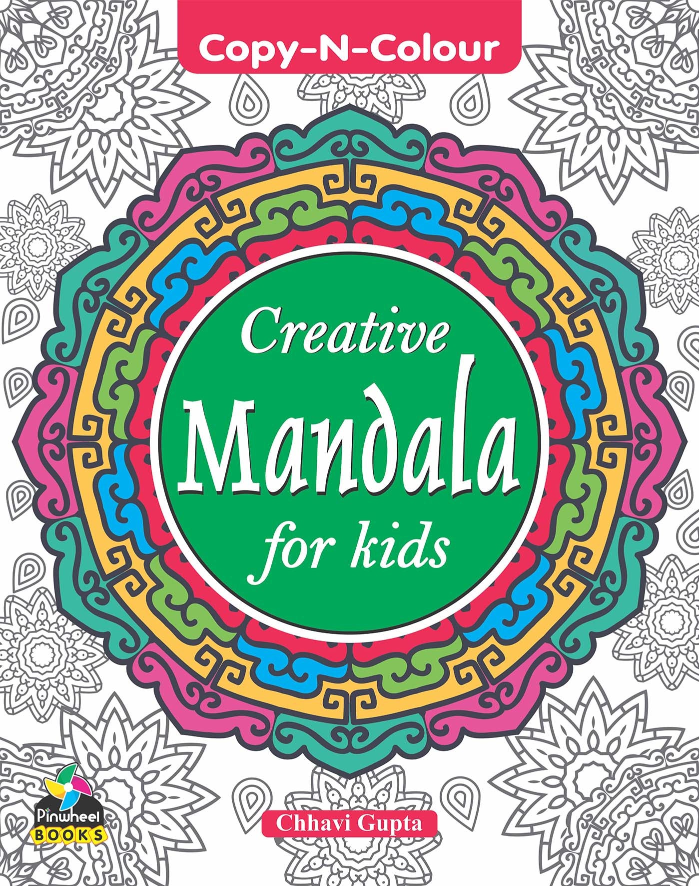 Copy N Colour Creative Mandala For Kids