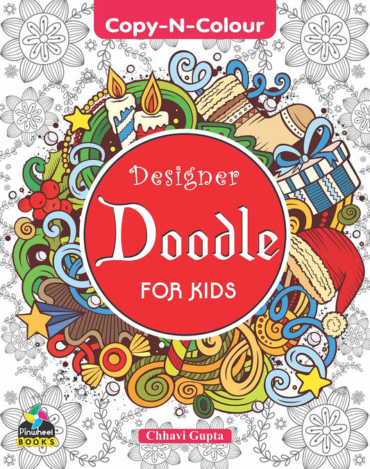 Copy N Colour Designer Doodle For Kids