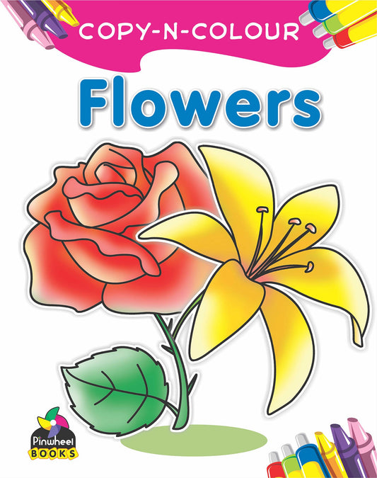 Copy N Colour Flowers