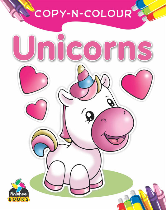 Copy N Colour Unicorns