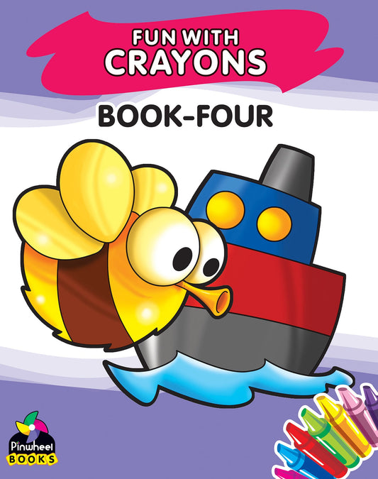 FUN WITH CRAYONS BOOK-4