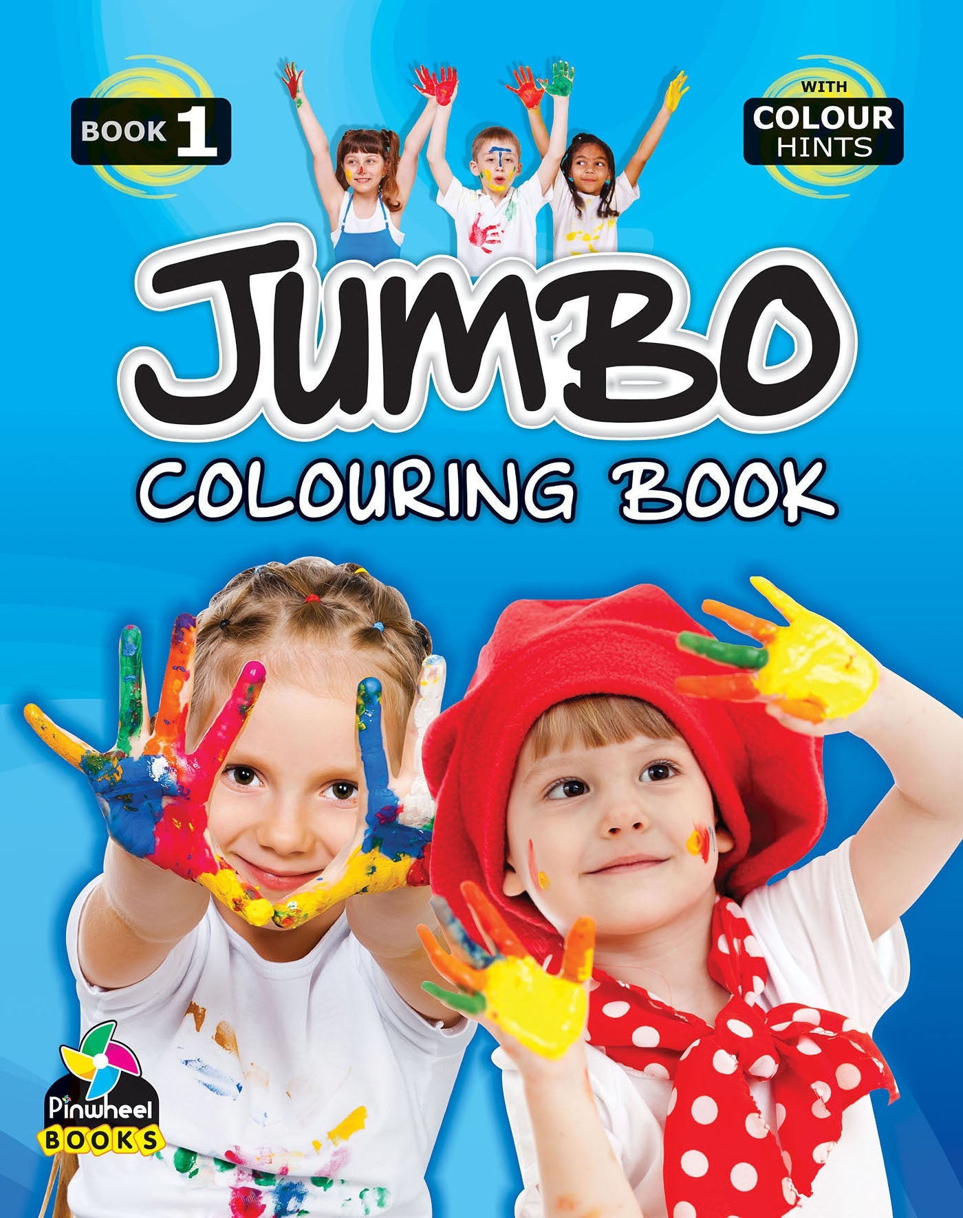 Jumbo Colouring Book-1 With Colour Hints