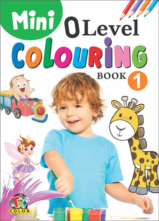Mini 0 Level Colouring Book 1
