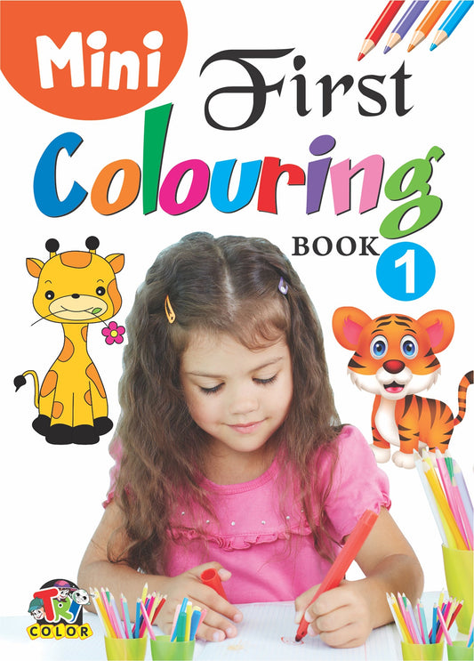 Mini First Colouring Book 1