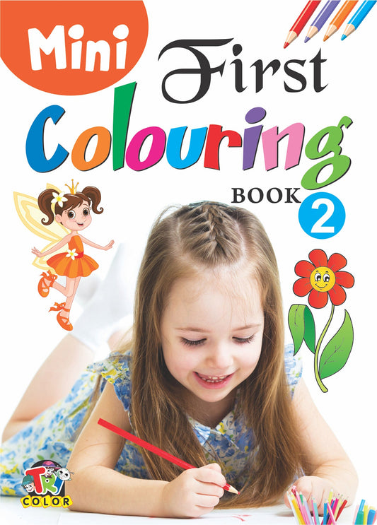 Mini First Colouring Book 2