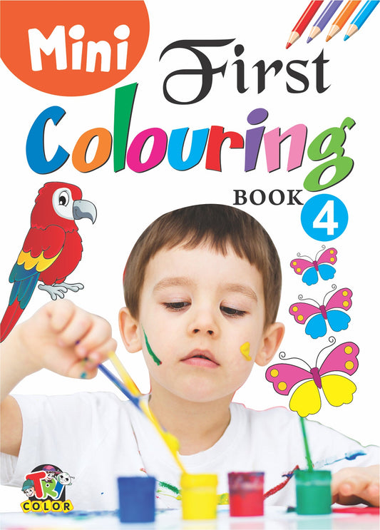Mini First Colouring Book 4