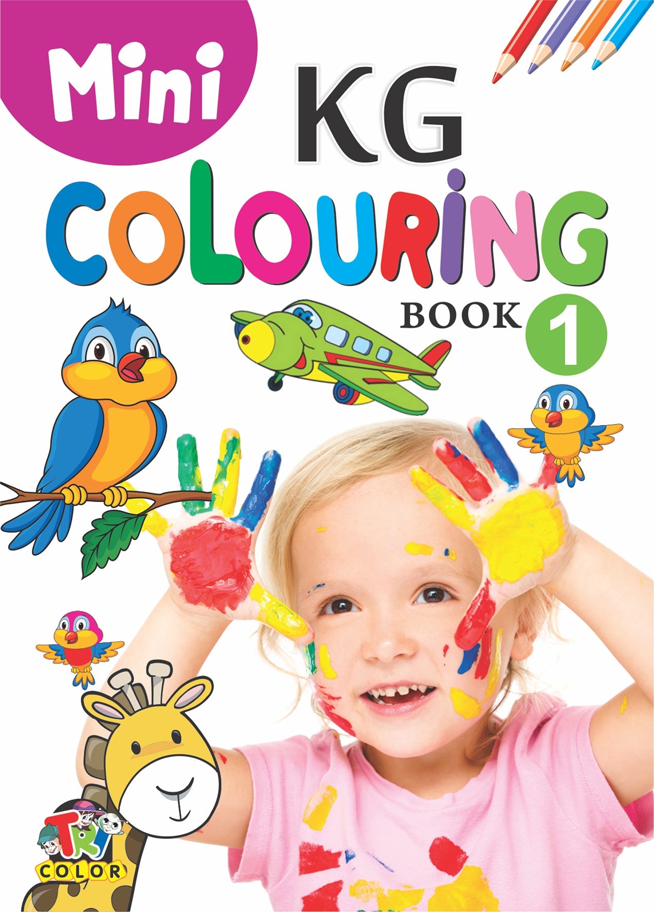 Mini Kg Colouring Book 1