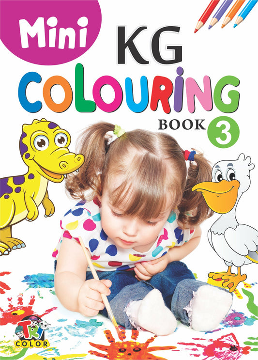 Mini Kg Colouring Book 3
