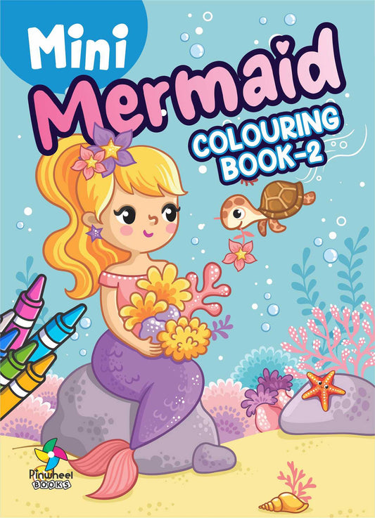 Mini Mermaid Colouring Book 2