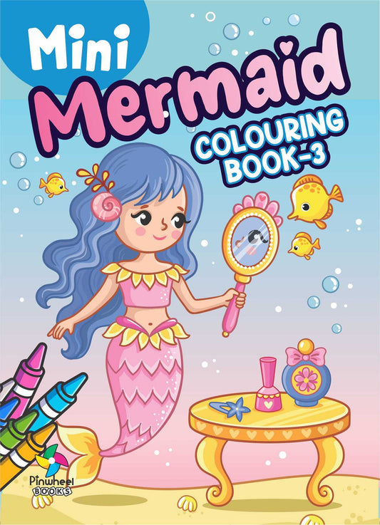 Mini Mermaid Colouring Book 3