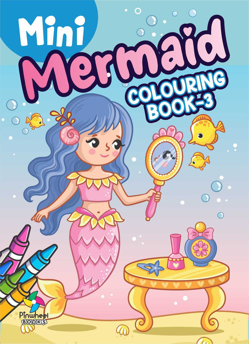 Mini Mermaid Colouring Book 3 | Pinwheel Books