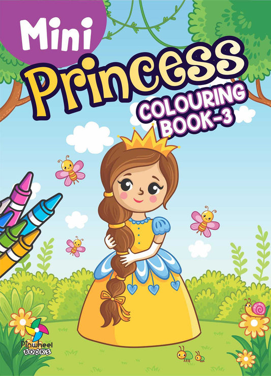 Mini Princess Colouring Book 3