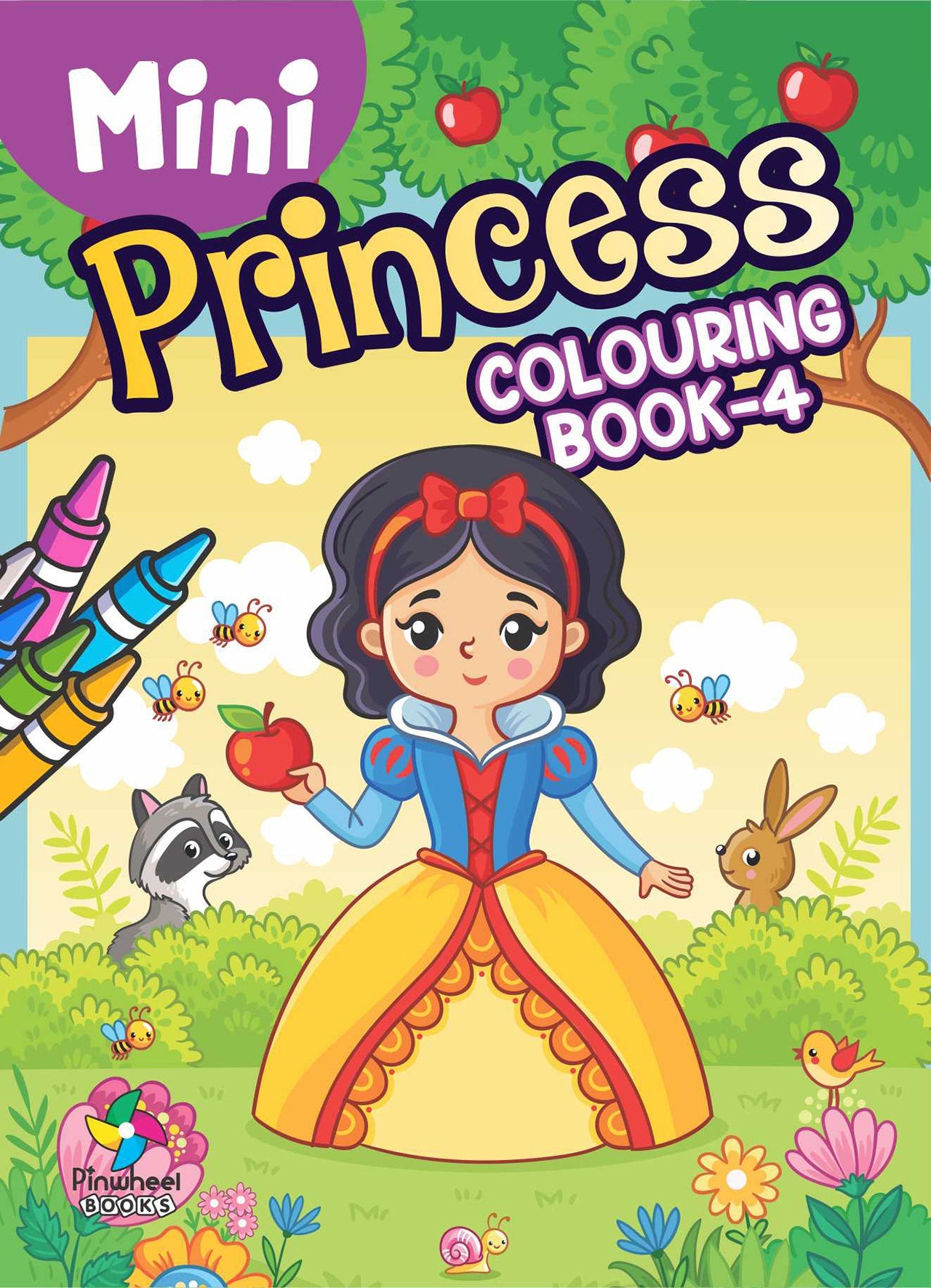 Mini Princess Colouring Book 4