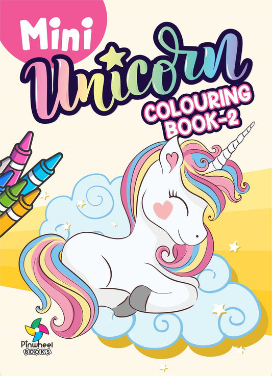 Mini Unicorn Colouring Book 2